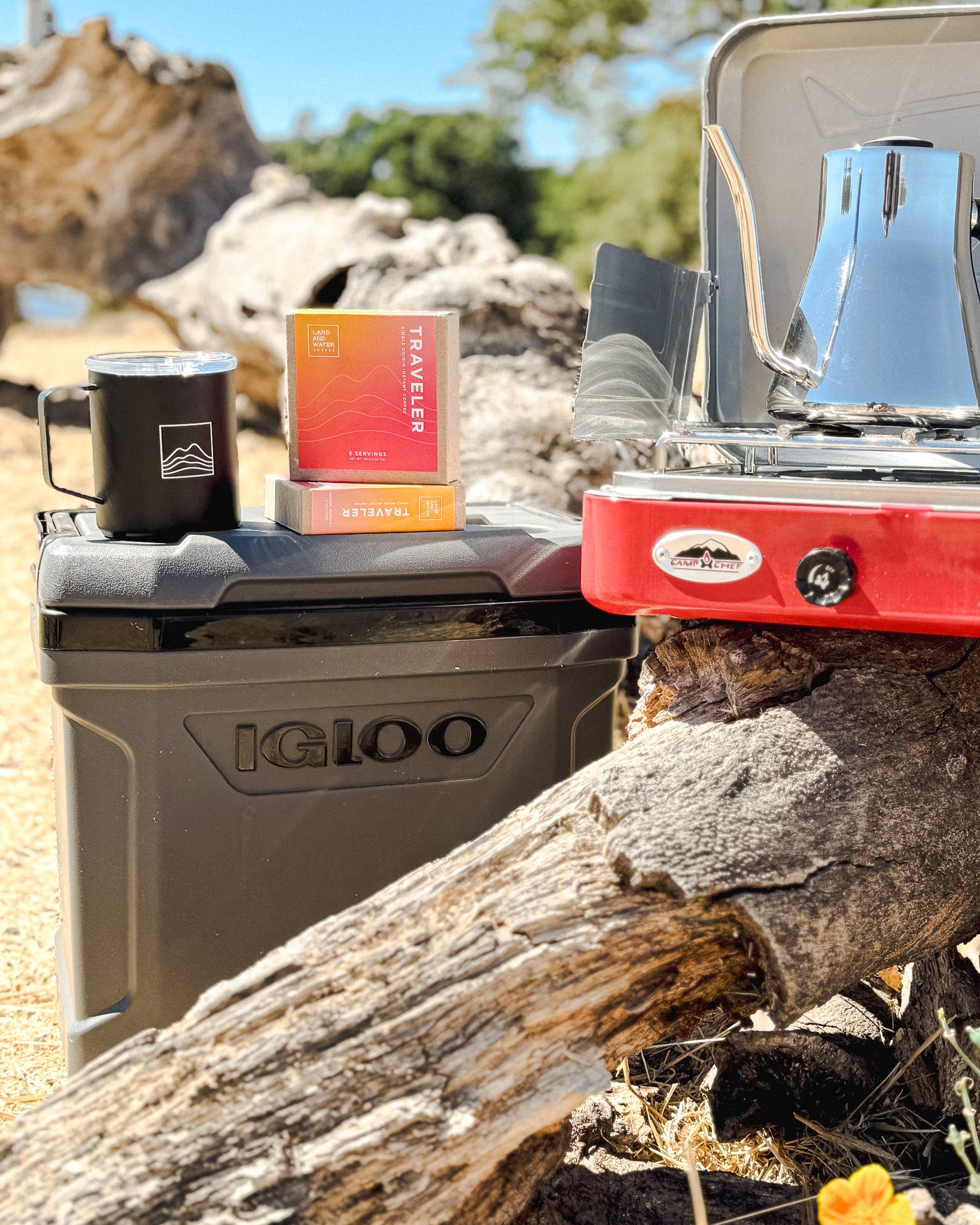 Traveler Single Origin Instant Coffee - Box of 6 Individual Servings